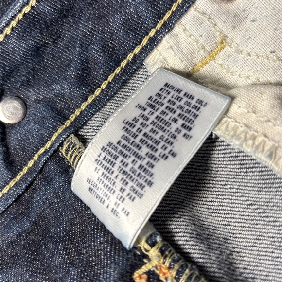 Guess vintage daredevil boot low rise dark wash denim women’s 26 - Picture 9 of 16